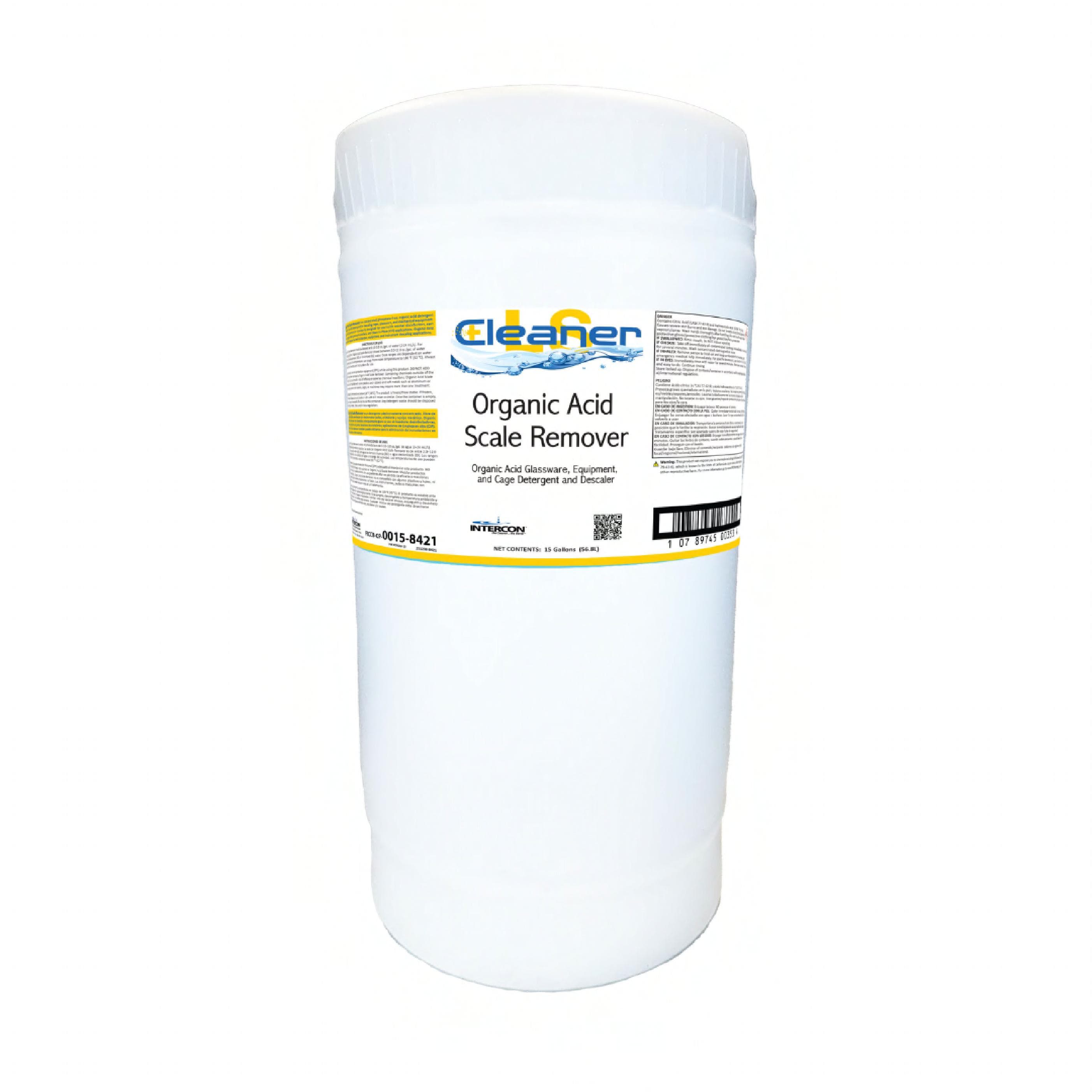 Acid Scale Remover 15 GAL Organic 1/Drum
