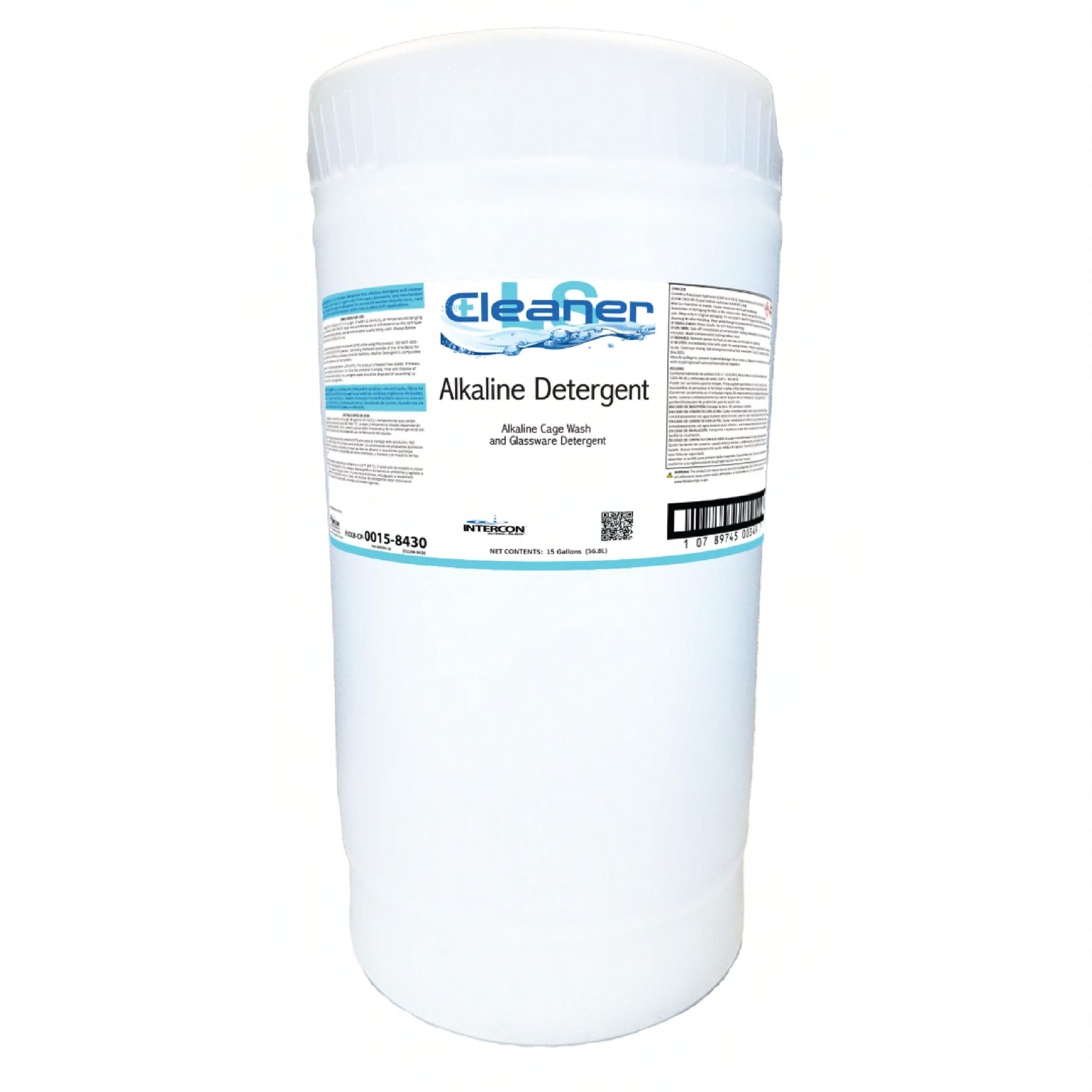 Mild Scent Alkaline Detergent & Cleaner 15 GAL Concentrate Phosphate-Free 1/Drum