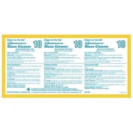 Clean on the Go Biorenewables 18 Product Label Vinyl White 1/Each