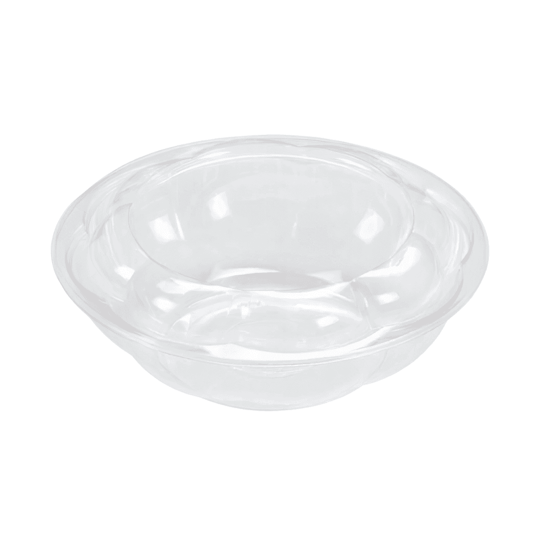 Victoria Bay Salad Bowl & Lid Combo With Dome Lid 64 OZ PET Clear Round Unhinged 100/Case