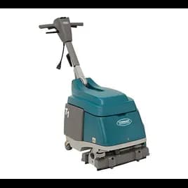 Tennant T1 Commercial Use Floor Scrubber 15IN Teal With 15IN Head 50FT Cord Electric Cylindrical 1/Each