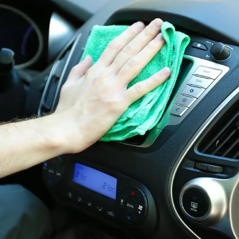 HOSPECO® Multipurpose Cleaning Cloth 16X16 IN Microfiber Green Light Duty 200 GSM 12 Count/Bag 15 Bags/Case