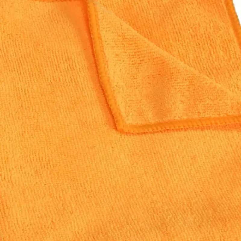 HOSPECO® Cleaning Cloth 16X16 IN Microfiber Orange Heavy Duty 12 Count/Bag 15 Bags/Case