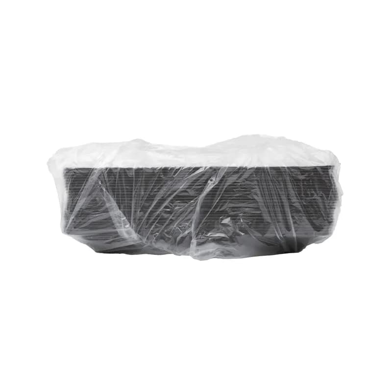 Platter Pleasers Serving Tray 14X10 IN PS Black Rectangle 25/Case