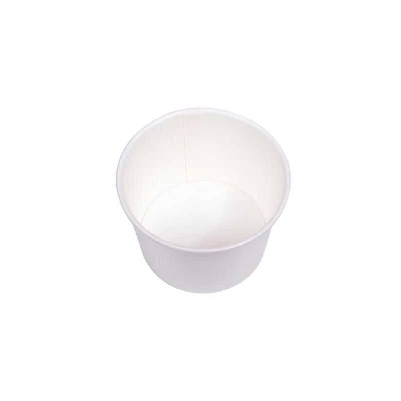 Food Container Base 8 OZ Paper White 1000/Case