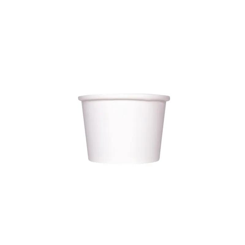 Food Container Base 8 OZ Paper White 1000/Case