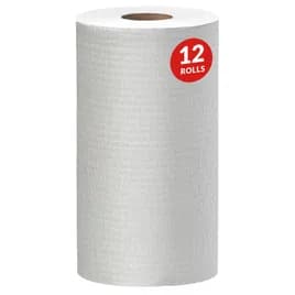 WypAll® X50 Cleaning Cloth 9.8X5 IN HydroKnit White 168 Count/Roll 12 Rolls/Case 2016 Count/Case