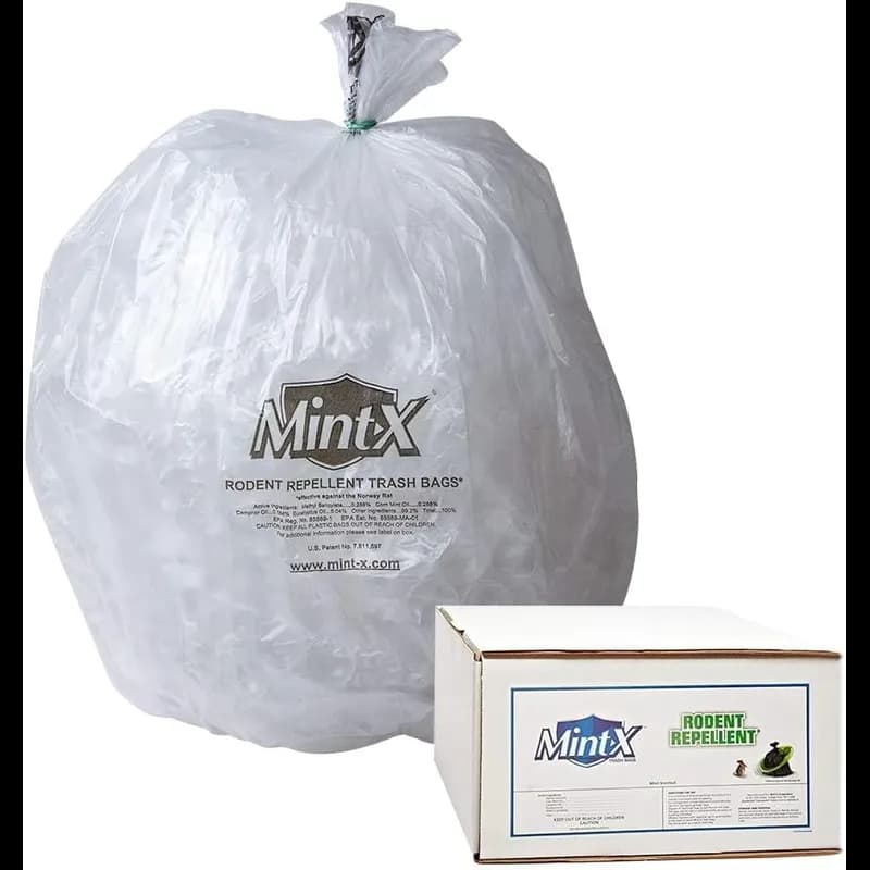Liner 40X48 IN Clear Plastic Rodent Repellent 100/Case