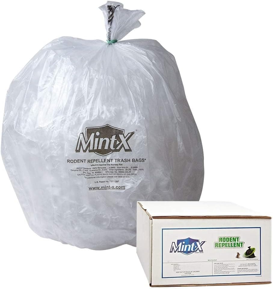 Liner 40X48 IN Clear Plastic Rodent Repellent 100/Case
