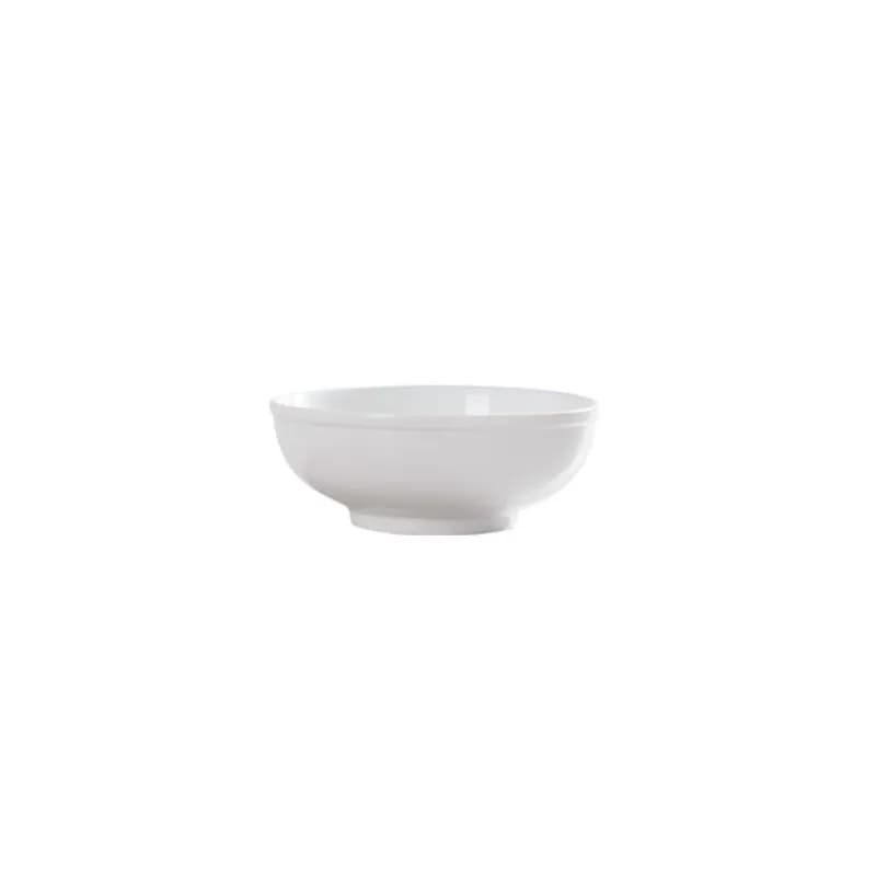 Salad Bowl Pasta Bowl 8.5 IN 48 OZ Porcelain White Round Dual Ovenable Dishwasher Safe 24/Case