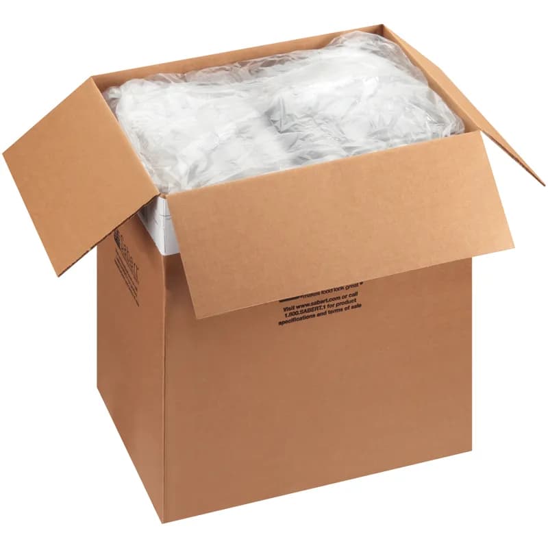 Mini Cupcake Hinged Container With Dome Lid 9.63X6.88X3 IN 24 Compartment PET Clear Rectangle 110/Case