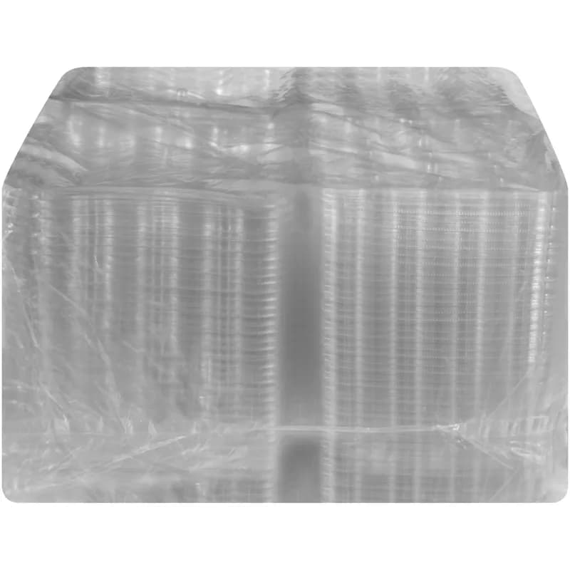 Mini Cupcake Hinged Container With Dome Lid 9.63X6.88X3 IN 24 Compartment PET Clear Rectangle 110/Case