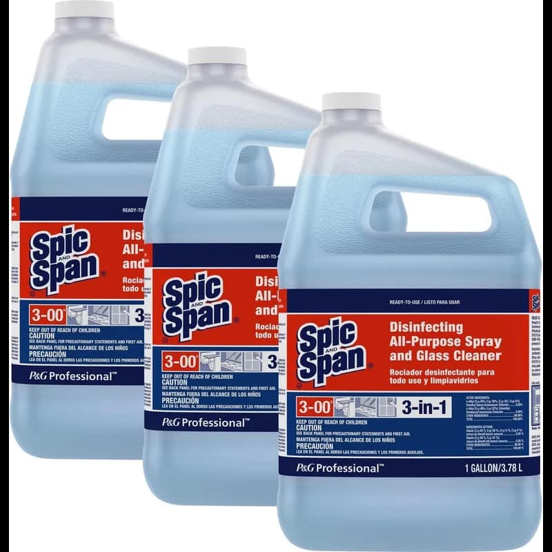 Spic and Span® Fresh Scent All Purpose Cleaner Glass Cleaner 1 GAL 3 Count/Case