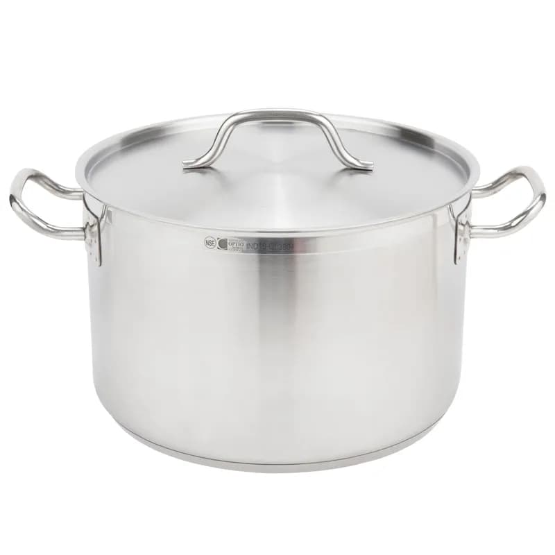 Optio™ Sauce Pot 12.5X8 IN 16 QT With Cover Deep Induction 1/Each