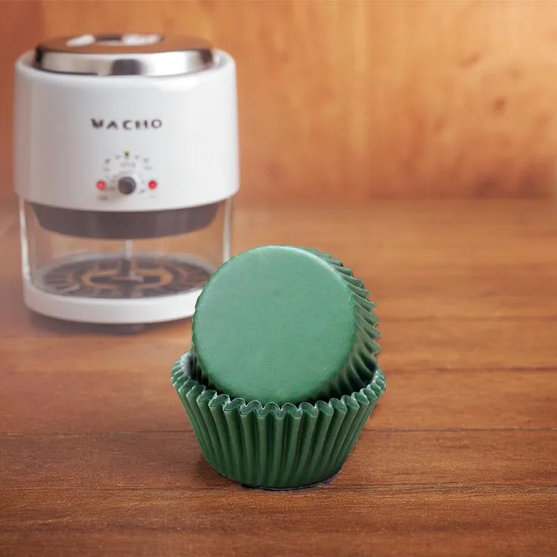 Baking Cup 4.5X1.83X2 IN Green 500/Pack