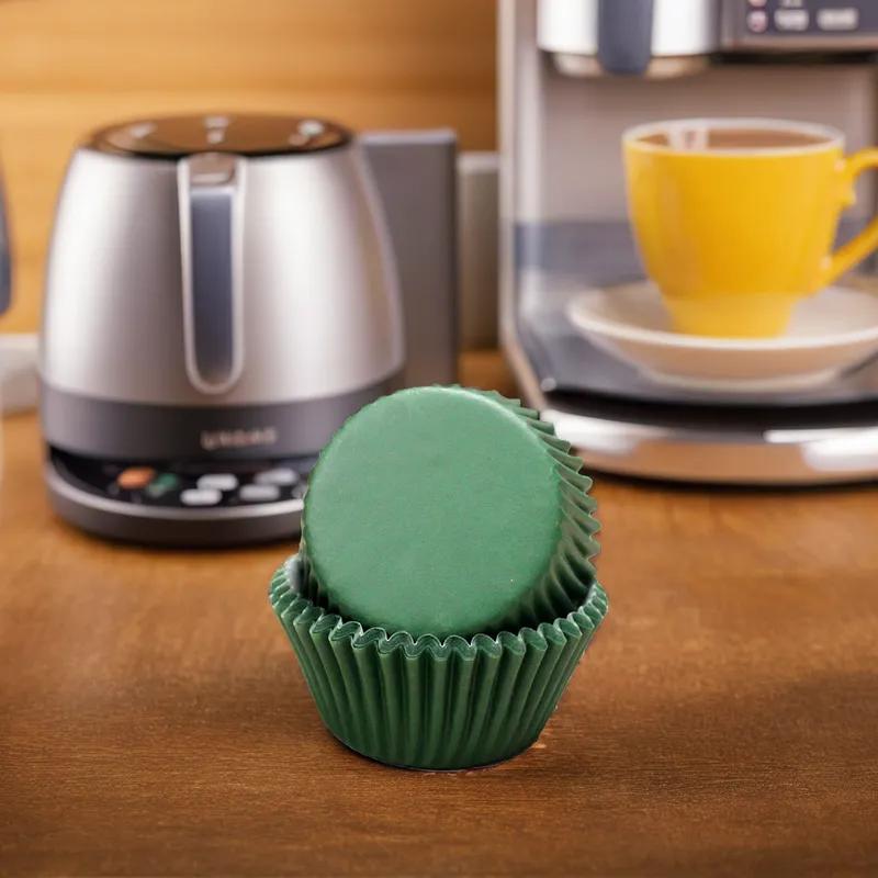 Baking Cup 4.5X1.83X2 IN Green 500/Pack
