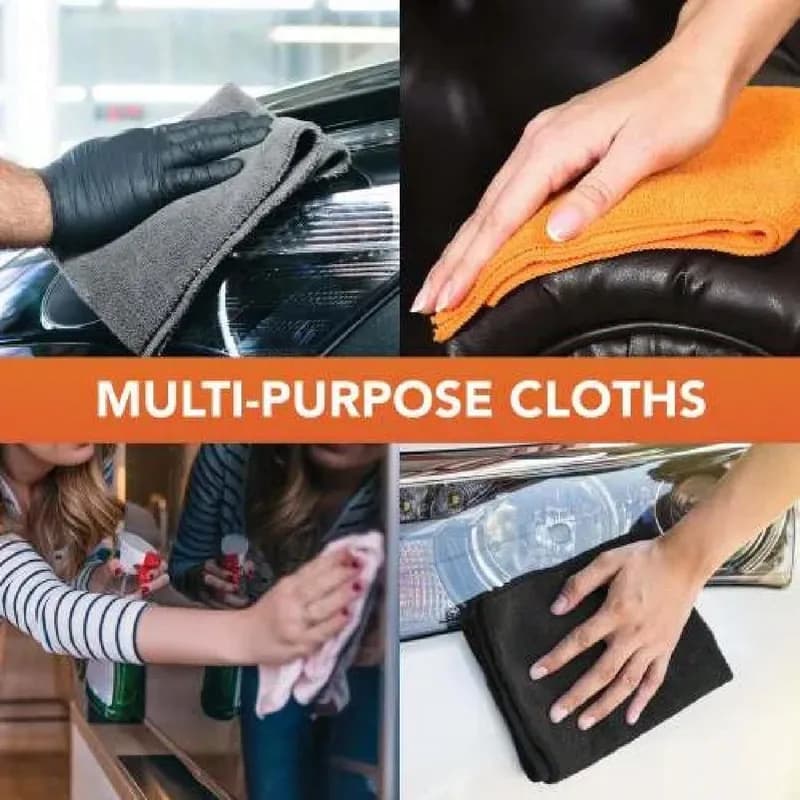 Smart Choice Unfolded: 16X16 IN 49GM Microfiber Brown 12 Count/Pack 15 Packs/Case