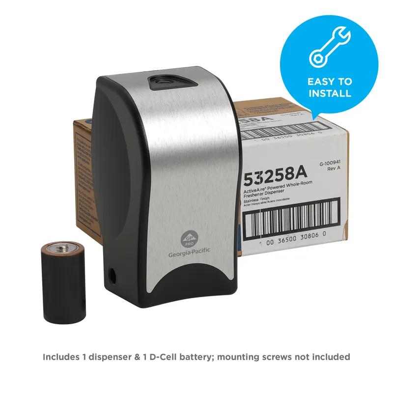 ActiveAire® Air Freshener Dispenser Silver 4.75X4.5 IN 1/Each