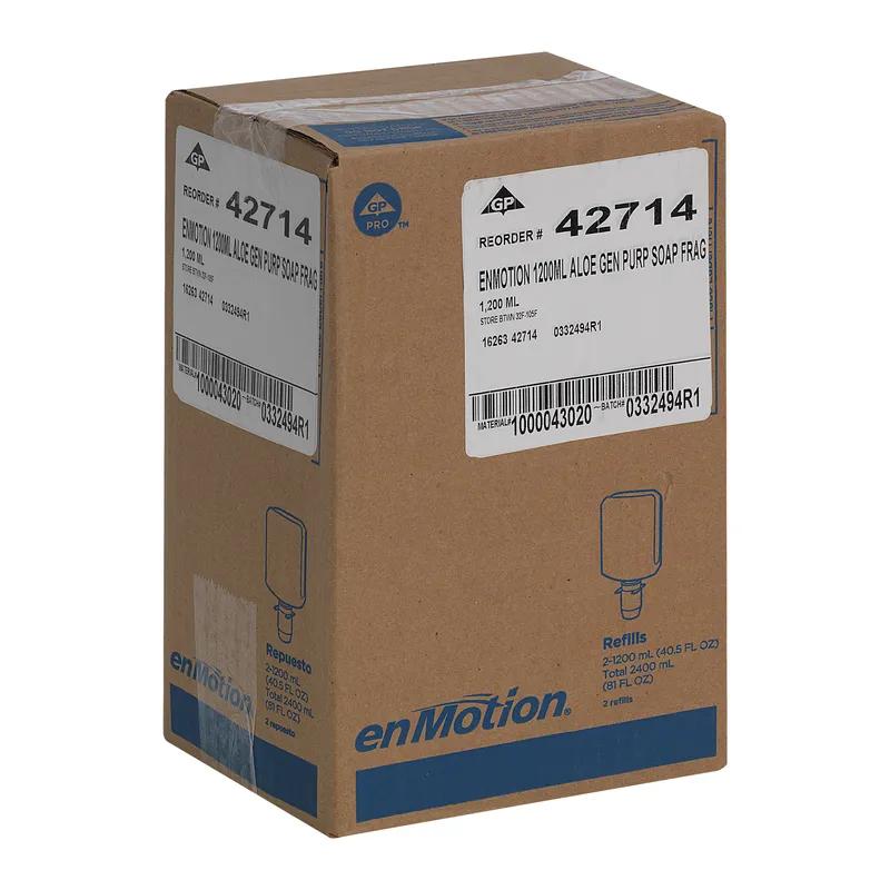 enMotion® Hand Soap Foam 1200 mL Unscented Fragrance Free Clear Moisturizing 2/Case