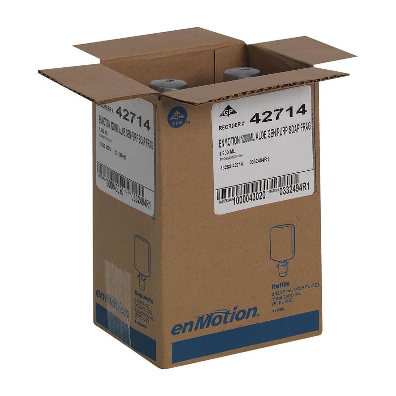 enMotion® Hand Soap Foam 1200 mL Unscented Fragrance Free Clear Moisturizing 2/Case