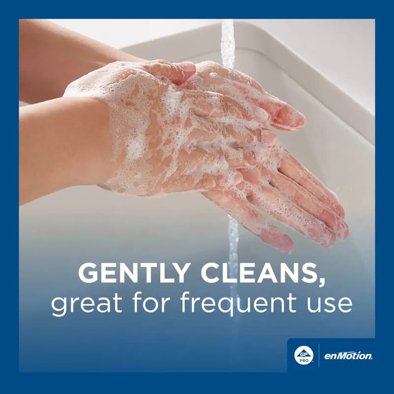 enMotion® Hand Soap Foam 1200 mL Unscented Fragrance Free Clear Moisturizing 2/Case