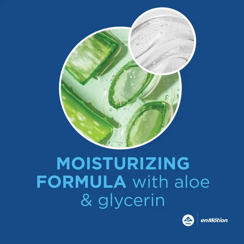 enMotion® Hand Soap Foam 1200 mL Unscented Fragrance Free Clear Moisturizing 2/Case