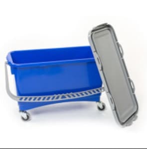 Flat Mop Floor Finish Bucket Assembly Plastic 1/Case