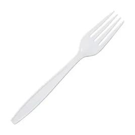 Victoria Bay Fork PP White Heavy Duty Unwrapped 1000/Case