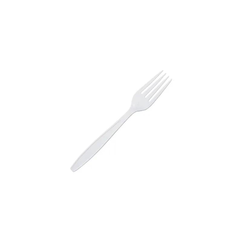 Victoria Bay Fork PP White Heavy Duty Unwrapped 1000/Case