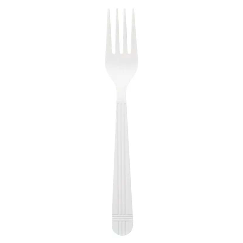Victoria Bay Fork PP White Heavy Duty Unwrapped 1000/Case