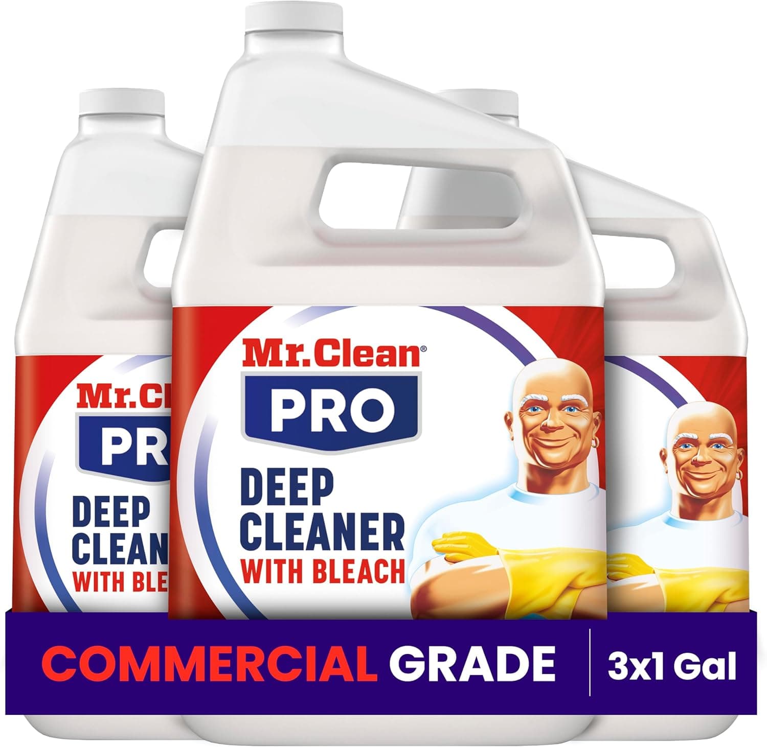 Mr. Clean® PRO Deep Cleaner All Purpose Cleaner 1 GAL Hard Surface Liquid With Bleach Commercial 1/Case