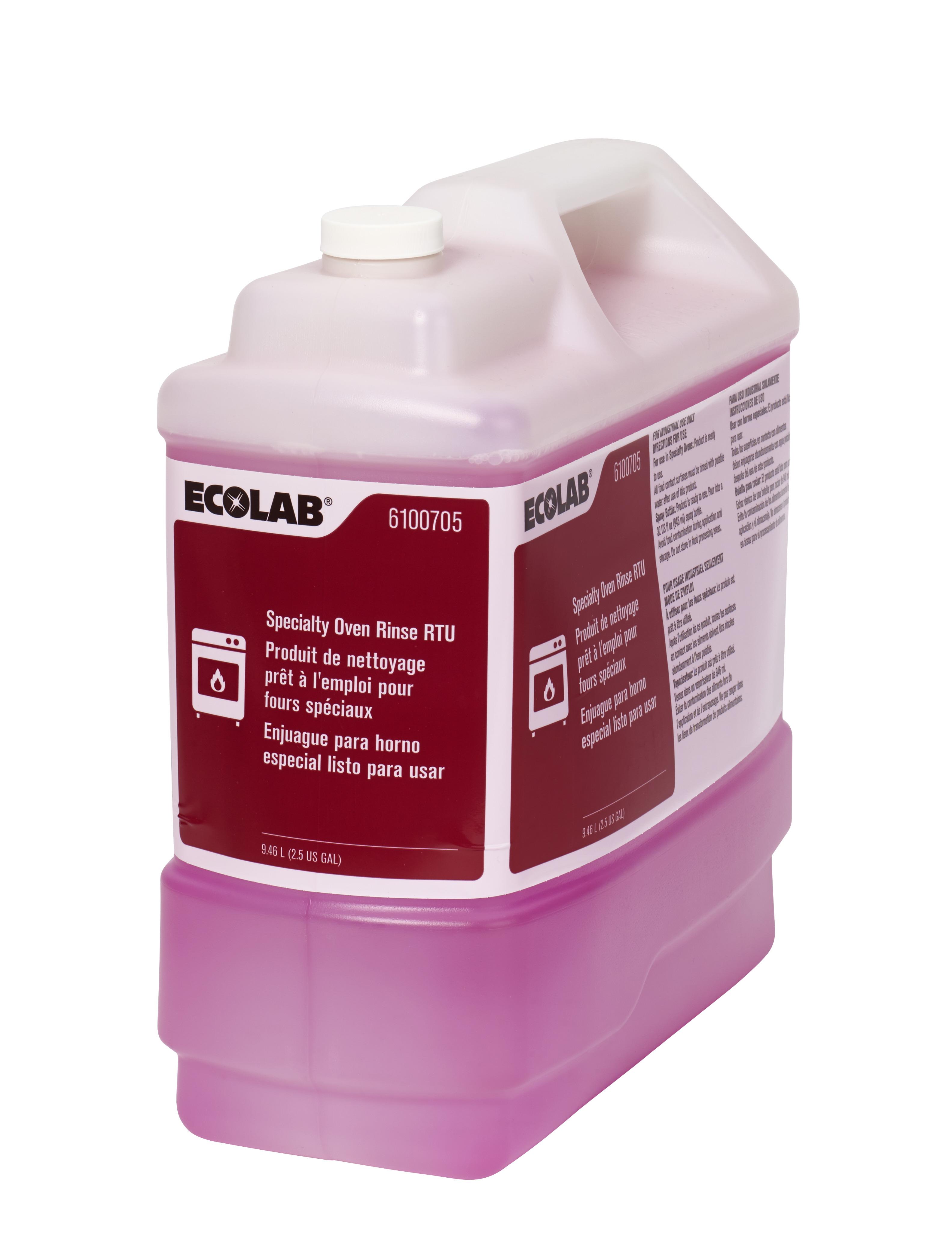 Ecolab® Oven & Grill Cleaner 2.5 GAL Ready to Use 4/Case