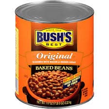Baked Beans 117 OZ Original #10 6/Case