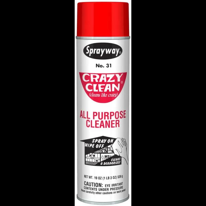 Claire Sprayway® Crazy Clean Floral All Purpose Cleaner 19 OZ Foam Aerosol 12/Case