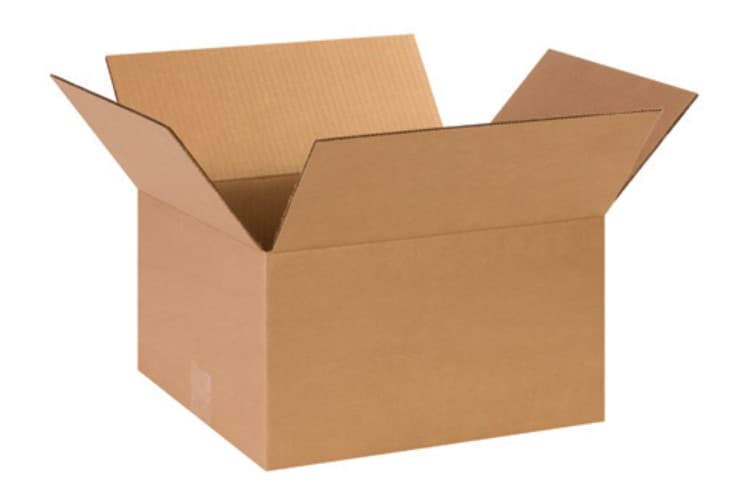 Regular Slotted Container (RSC) 14X10X6 IN Corrugated Cardboard 32ECT Stock Box Program 325 Count/Pallet