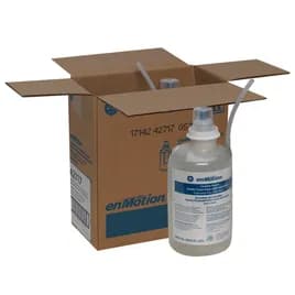 enMotion® Hand Soap Foam 1800 mL Unscented Fragrance Free Clear Counter Mount 2/Case