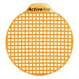 ActiveAire® Urinal Screen Sunscape Mango Orange Plastic Low Splash Deodorizer 12/Case