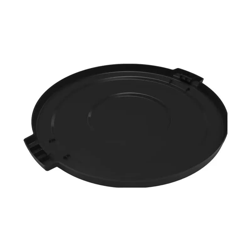 Sparta® Lid 32 GAL Black Round Plastic 1/Each
