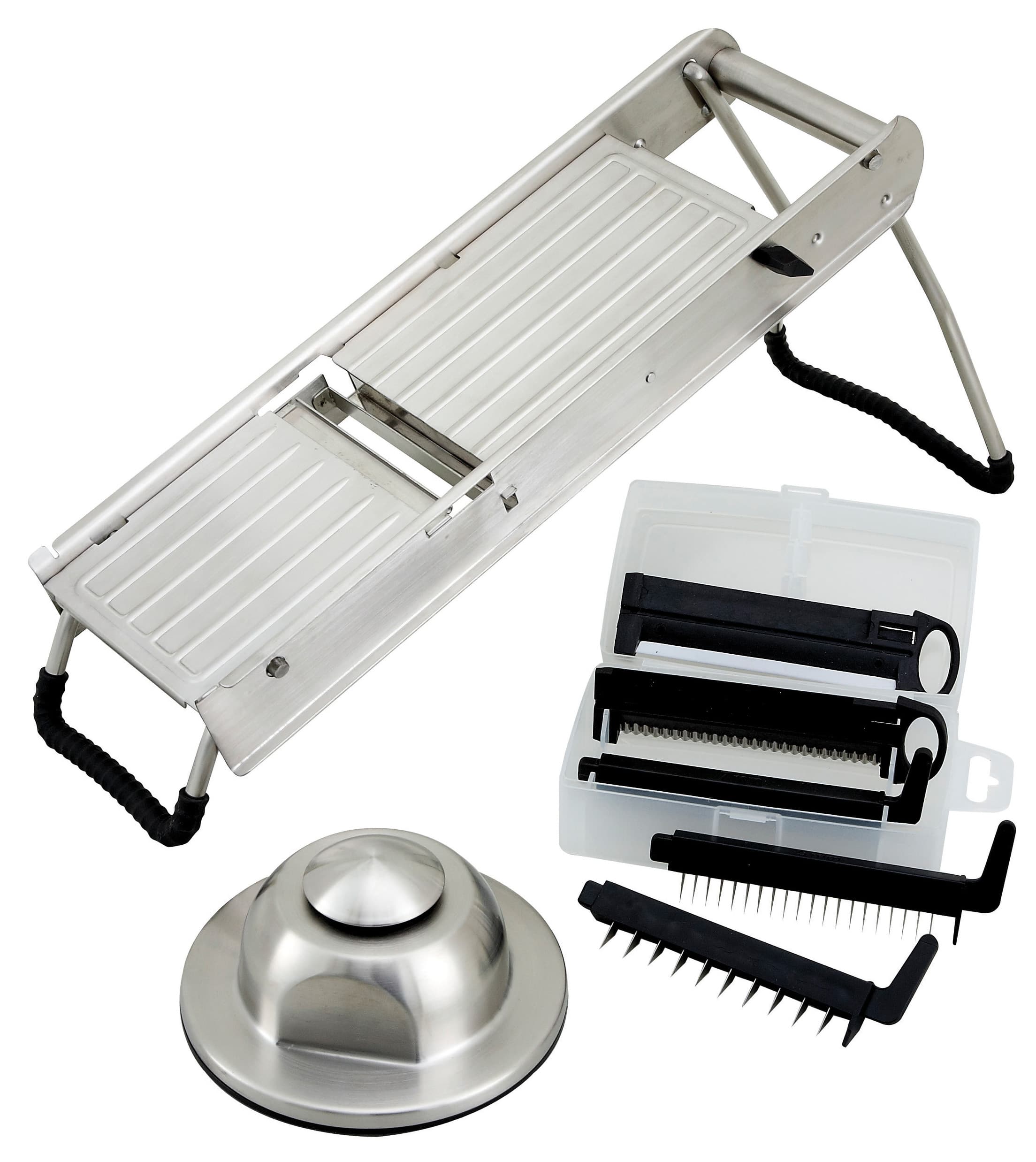 Mandoline Slicer Stainless Steel Includes (5) Blades 1/Each