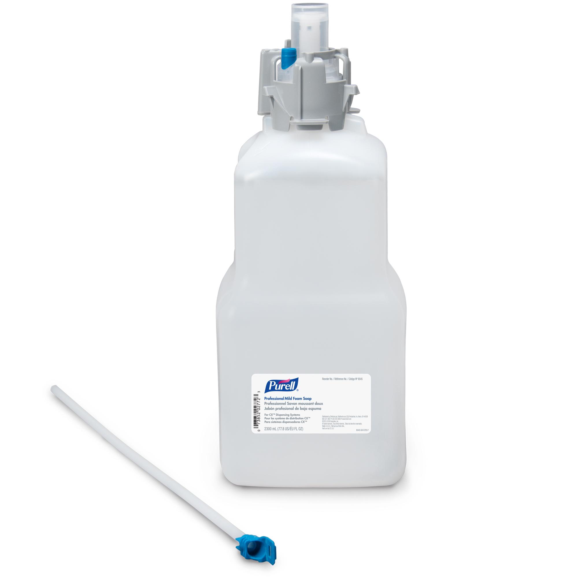 Purell® Hand Soap Foam 2300 mL 10.5X10.5X14.88 IN Fragrance Free Mild For CXM CXI CXT 4/Case