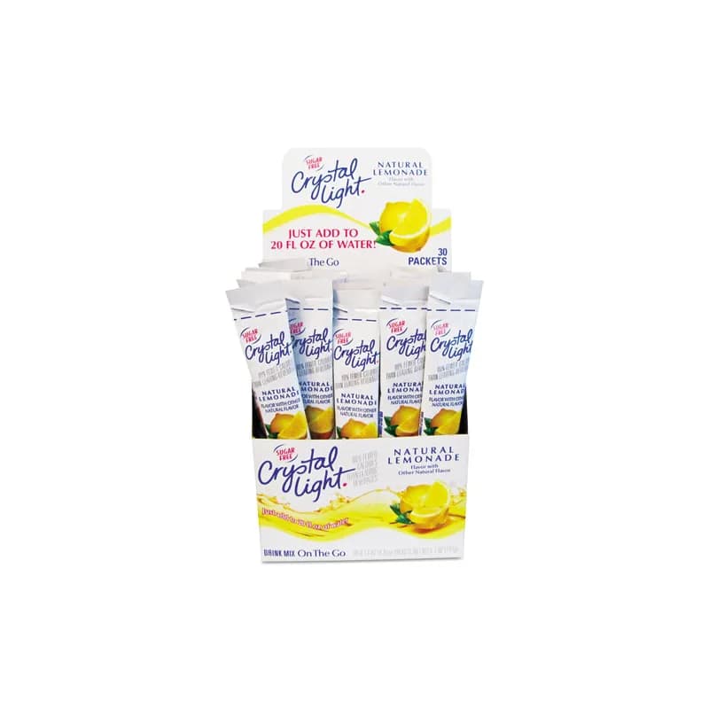 Crystal Light® Lemonade 0.17 OZ 30 Count/Box