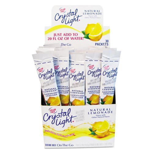 Crystal Light® Lemonade 0.17 OZ 30 Count/Box