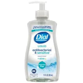 Dial Hand Soap Liquid 11 OZ Fragrance Free 1/Each