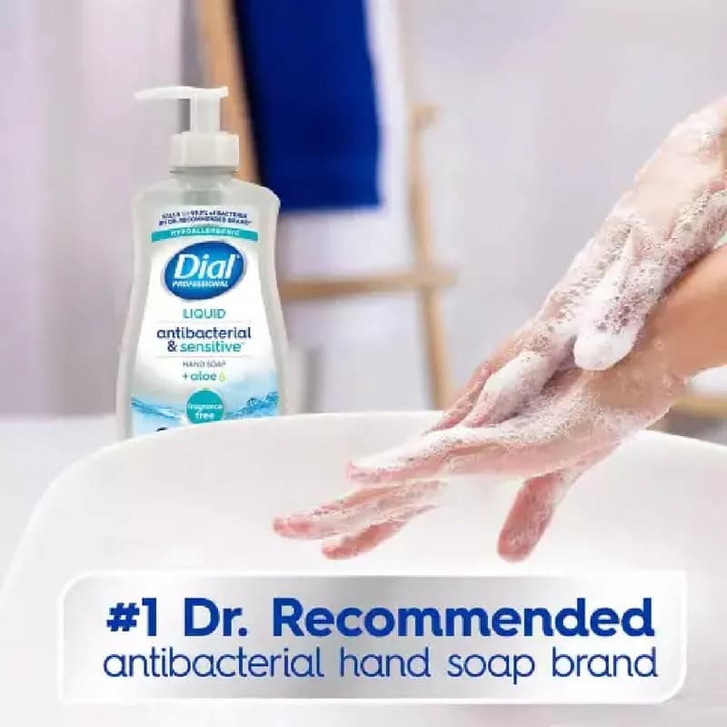 Dial Hand Soap Liquid 11 OZ Fragrance Free 1/Each