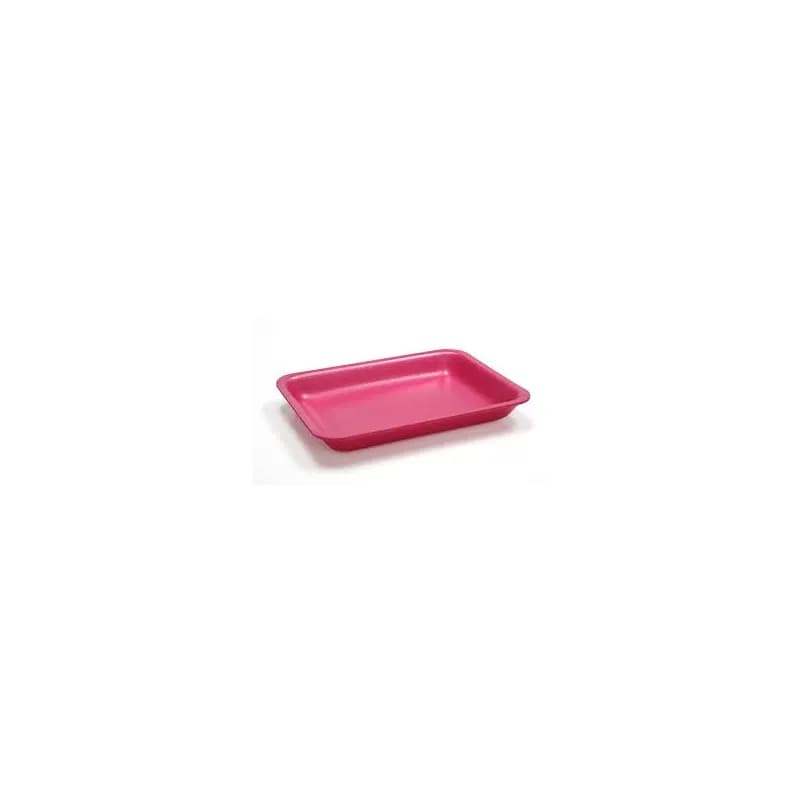 Dyne-A-Pak 1014 Tray Polystyrene Foam Rose 100/Case