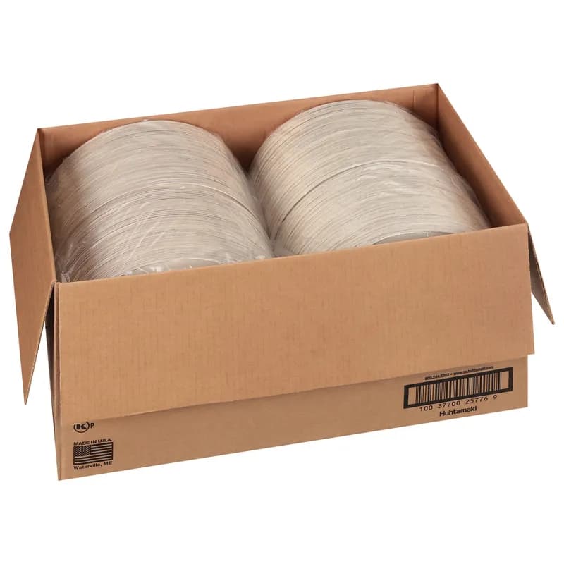 PaperPro® Naturals Plate 10.5 IN Molded Fiber Kraft Round 500/Case