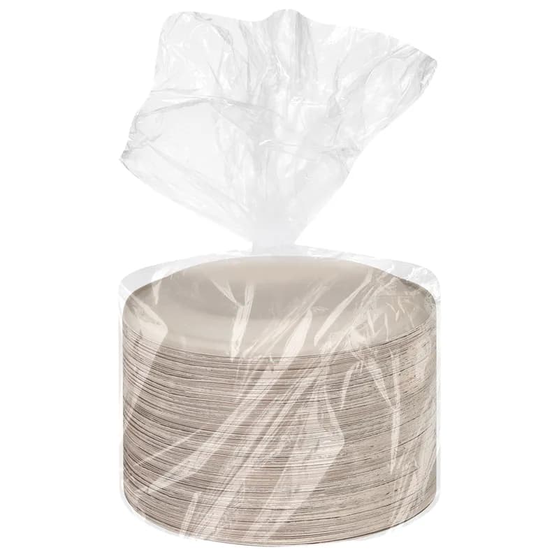 PaperPro® Naturals Plate 10.5 IN Molded Fiber Kraft Round 500/Case