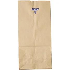 Duro® Bag 12.5X6X4 IN 8 LB Kraft Paper 35# Kraft With Self-Opening (SOS) Closure 500/Bundle