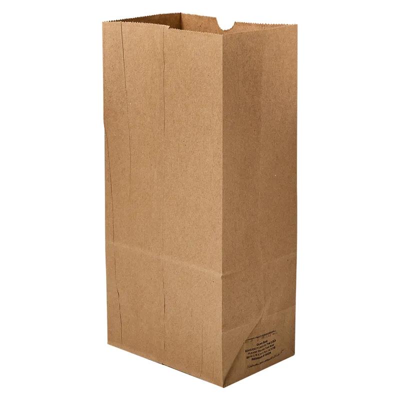 Duro® Bag 12.5X6X4 IN 8 LB Kraft Paper 35# Kraft With Self-Opening (SOS) Closure 500/Bundle