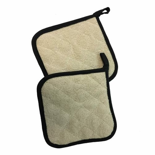 Pot Holder 8X8 IN Terry Cloth Square 12 Count/Case